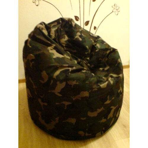 Military babzsák fotel (felnőtt méret)