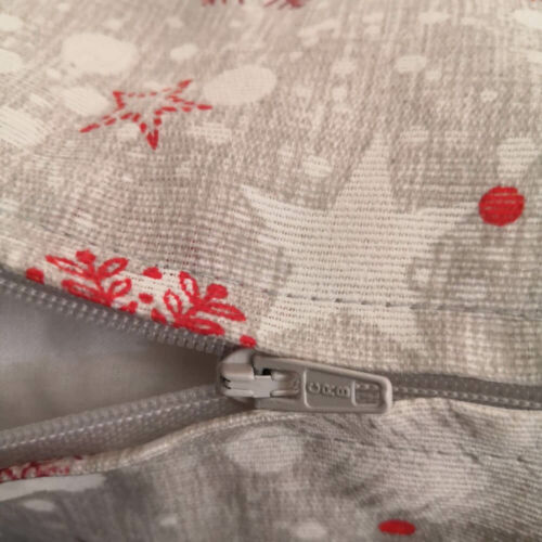 Karácsonyi  csillagos párnahuzat