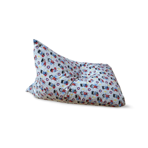 Babzsák párna szuperhős- gyerek