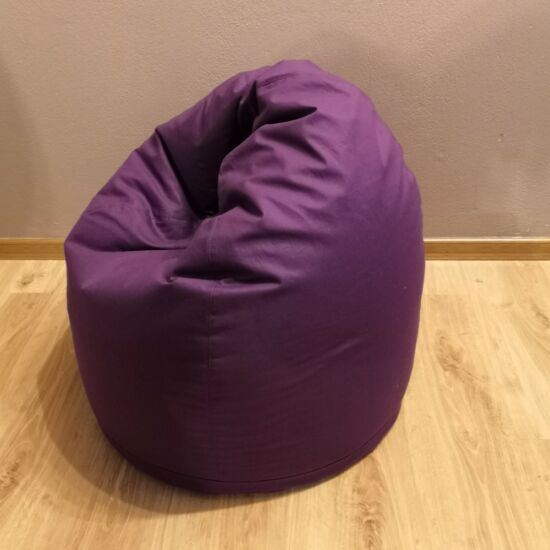 Sötétlila gyerek babzsák fotel