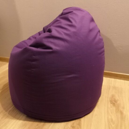 Sötétlila gyerek méretű babzsák