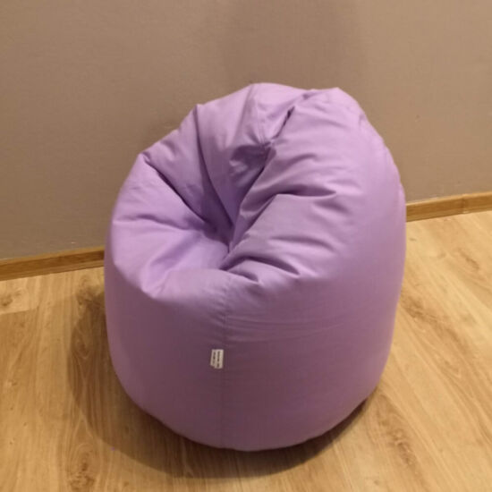 Halványlila gyerek babzsákfotel