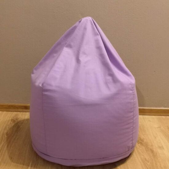 Halványlila gyerek babzsákfotel