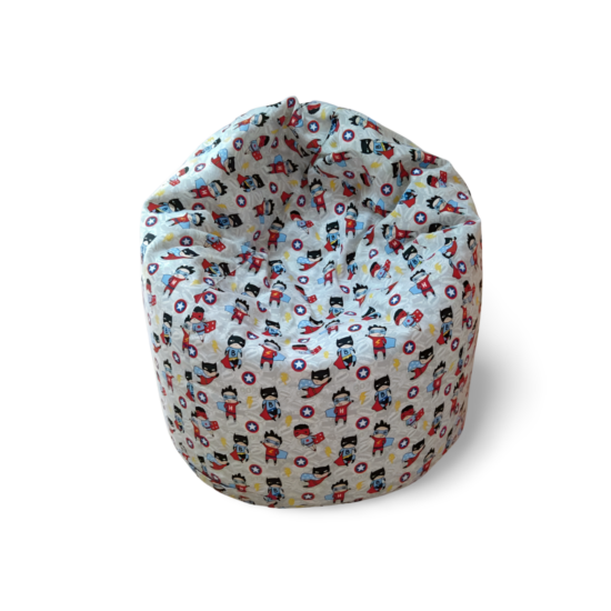 Szuperhős  babzsákfotel (közepes méret)