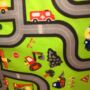 Kép 4/4 - Zöld munkagépes gyerek babzsákfotel