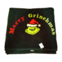 Grincs fürdőlepedő Merry Grinchmas _fekete